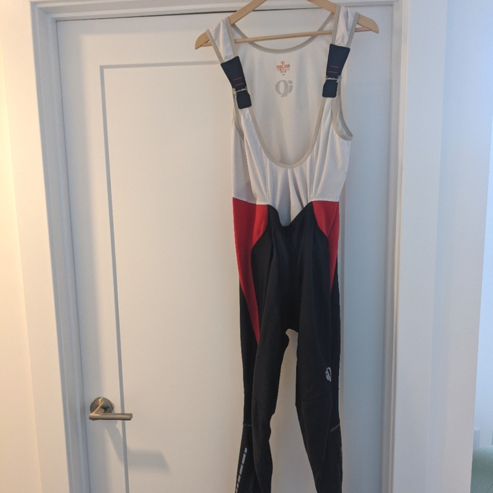 Large Pearl Izumi Pro full length cycling bib